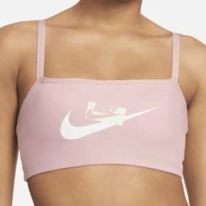 Nike Bandaeau Sports Bra - Pink
